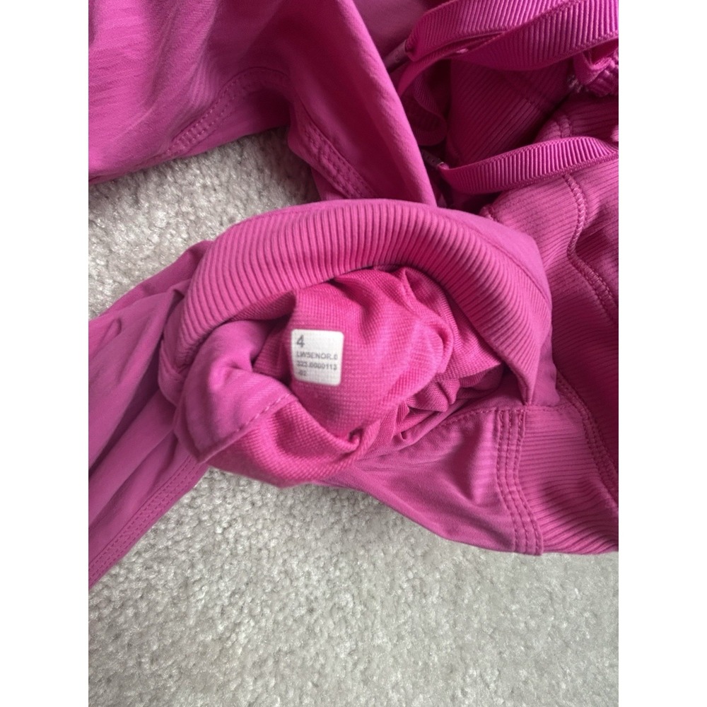 Lululemon Dance Studio Mid-Rise Pant Full Length Sonic Pink Size 4 Inseam 32" - Picture 3 of 6